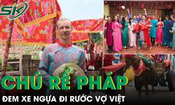 Chú rể Pháp chơi lớn, đem xe ngựa đi rước vợ Việt sau 6 năm yêu nhau
