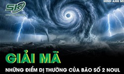 Giải mã những điểm dị thường của cơn bão số 2 Noul