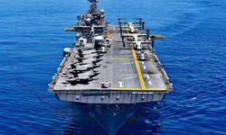 Mỹ điều tàu đổ bộ tấn công mang siêu tiêm kích F-35B tới Trung Đông