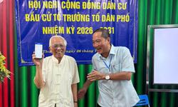 Lần đầu tiên quét mã QR bầu Tổ trưởng Tổ dân phố ở Huế: Điều gì tạo nên cách làm khác biệt?