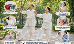 6 nhóm người có thể hưởng lợi từ đi bộ theo phương pháp Thái Cực Quyền