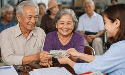5 tỉnh, thành nâng trợ cấp hưu trí