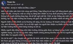 Thông tin 'xe công vụ truy đuổi người vi phạm khiến 1 chiến sĩ tử vong' là bịa đặt