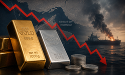 Giá vàng, bạc thế giới lao dốc do eo biển Hormuz nóng trở lại