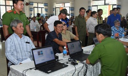 Lấy mẫu ADN thân nhân để kết luận chính xác danh tính liệt sĩ được tìm thấy tại CV Lê Thị Riêng