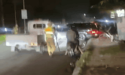 Video thấy chốt CSGT, tài xế quay đầu bỏ chạy, đổi người cầm lái