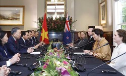 Tổng Bí thư, Chủ tịch nước Tô Lâm hội đàm với Toàn quyền New Zealand