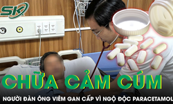 Uống nhiều thuốc có hoạt chất paracetamol khi cảm cúm, người đàn ông 46 tuổi bị viêm gan cấp