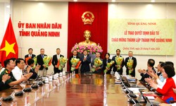 Quảng Ninh trao quyết định đầu tư 16 dự án, tổng vốn hơn 16.000 tỷ đồng