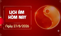 Âm lịch hôm nay 28/8 - Lịch âm 28/8 - Lịch vạn niên ngày 28/8/2026
