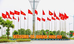Hình ảnh thành phố mới Quảng Ninh chào mừng Quốc khánh 2/9