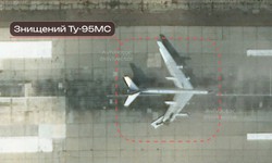 Ukraine tấn công căn cứ không quân Nga, phá hủy máy bay ném bom chiến lược Tu-95MS