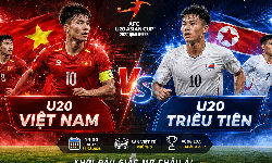 Lịch thi đấu bóng đá hôm nay ngày 31/8 - 1/9: U20 Việt Nam đấu U20 Triều Tiên