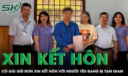 Cô gái gửi đơn xin được kết hôn với người mình yêu đang bị tạm giam