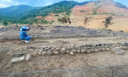Phát lộ nhiều dấu tích kiến trúc thời Nguyễn dưới chân đèo Hải Vân