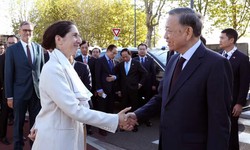 Tổng Bí thư, Chủ tịch nước Tô Lâm thăm Ủy ban Năng lượng nguyên tử và Năng lượng thay thế Pháp
