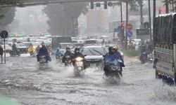 Lượng mưa phổ biến ở các phường, xã Hà Nội từ 15/9 đến chiều 16/9