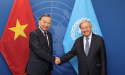 Tổng Bí thư, Chủ tịch nước Tô Lâm gặp Tổng Thư ký Liên hợp quốc António Guterres