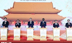 Tổng Bí thư, Chủ tịch nước Tô Lâm dự Lễ khởi công Dự án đầu tư bảo quản, tu bổ, phục hồi Điện Kính Thiên