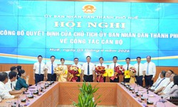 Huế công bố quyết định điều động, bổ nhiệm cán bộ 