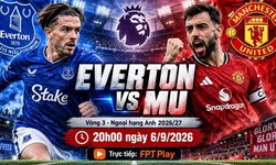 Kênh và link xem trực tiếp MU vs Everton tối 6/9