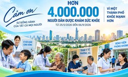 Khám sức khỏe toàn dân: TPHCM vẫn còn gần 9 triệu người cần được khám
