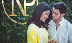 Hoa hậu Thế giới Priyanka Chopra đ&#237;nh h&#244;n với Nick Jonas