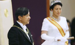 Nghi lễ l&#234;n ng&#244;i của Nhật ho&#224;ng Naruhito