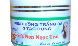 Đ&#236;nh chỉ lưu h&#224;nh, thu hồi kem dưỡng trắng da 3 t&#225;c dụng sữa non ngọc trai