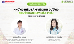 Truyền h&#236;nh trực tuyến: Những hiểu lầm về dinh dưỡng người d&#226;n hay mắc phải