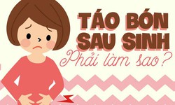 L&#224;m thế n&#224;o để hết t&#225;o b&#243;n sau sinh