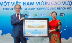 FrieslandCampina đầu tư 55 tỷ đồng cho chiến lược d&#224;i hạn “V&#236; một Việt Nam vươn cao vượt trội”