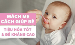 M&#225;ch mẹ c&#225;ch gi&#250;p b&#233; ti&#234;u h&#243;a tốt v&#224; đề kh&#225;ng cao