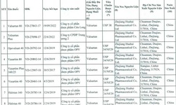 Thu hồi thuốc l&#224;m từ nguy&#234;n liệu của Trung Quốc v&#236; chứa tạp chất c&#243; nguy cơ g&#226;y ung thư