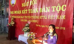 Bộ trưởng Bộ Y tế dự Ng&#224;y hội Đại đo&#224;n kết to&#224;n d&#226;n tộc tại phường Y&#234;n Ho&#224;, H&#224; Nội