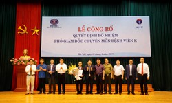 TS Nguyễn Tiến Quang giữ chức Ph&#243; gi&#225;m đốc Phụ tr&#225;ch chuy&#234;n m&#244;n Bệnh viện K