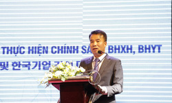 BHXH Việt Nam đối thoại với c&#225;c doanh nghiệp H&#224;n Quốc về thực hiện ch&#237;nh s&#225;ch BHXH, BHYT  &#160;