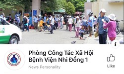 Giả mạo fanpage của Bệnh viện Nhi đồng 1 k&#234;u gọi từ thiện