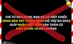 Chỉ s&#244;́ SpO2 kh&#244;ng phải là d&#226;́u hi&#234;̣u nh&#226;̣n bi&#234;́t người mắc COVID-19