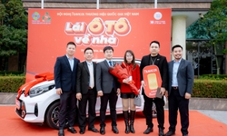 Dược phẩm TV.PHARM trao 3 &#244; t&#244; cho kh&#225;ch h&#224;ng tr&#250;ng thưởng