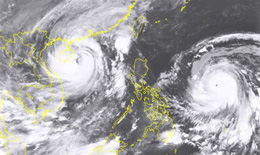 Tuần sau có thể xuất hiện liên tiếp 2 cơn bão trên Biển Đông