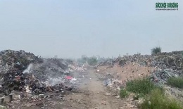 Bắc Ninh: Dân bị 'hun khói' vì nạn đốt trộm rác thải công nghiệp
