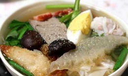 Món ăn thuốc bổ dưỡng từ bóng bì lợn