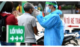 Hà Nội điều chỉnh cấp độ dịch, 'chuyển màu' nhiều xã/phường, Phú Đô vọt sang 'màu đỏ'