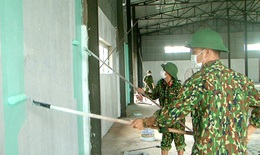 Thừa Thiên Huế: Quân đội gấp rút chuẩn bị khu thu dung và điều trị F0