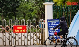 Hà Nội phong tỏa Công viên Cầu Giấy do có 4 ca mắc COVID-19 đến chơi