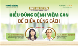 Truyền hình trực tuyến: Hiểu đúng bệnh viêm gan để chữa đúng cách