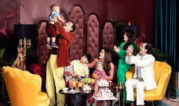 Bộ ảnh tuyệt đẹp của nhà Kim Lý - Hồ Ngọc Hà nhân kỷ niệm sinh nhật Lisa - Leon