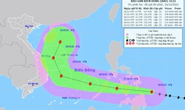 Siêu bão RAI sẽ đi vào Biển Đông