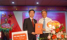 Giám đốc Sở Y tế Quảng Bình giữ chức Giám đốc BV Hữu Nghị Việt Nam - Cuba Đồng Hới 